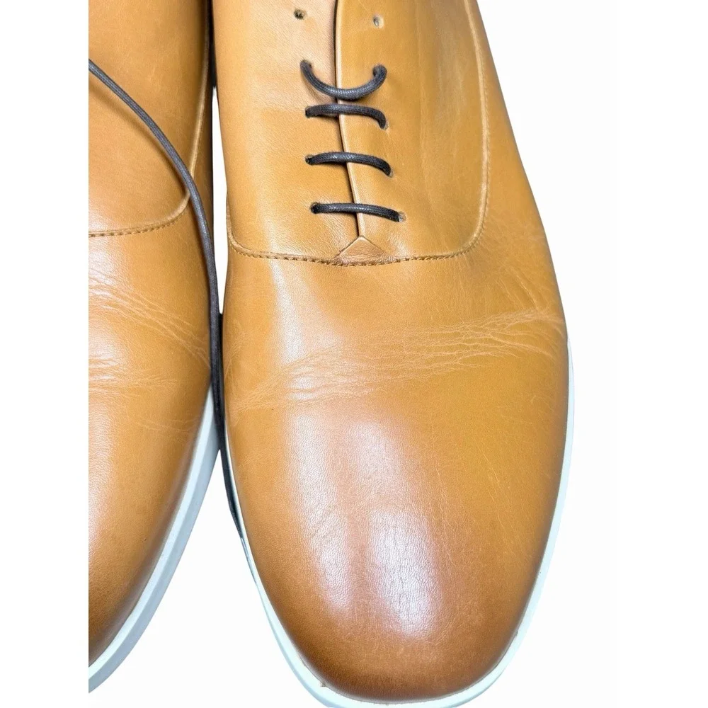Wolf &‎ Shepherd Crossover Longwing Leather Honey White Shoes Men's Size 14 M